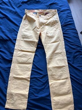 Dockers Light Yellow Men's Pants 31 x 32